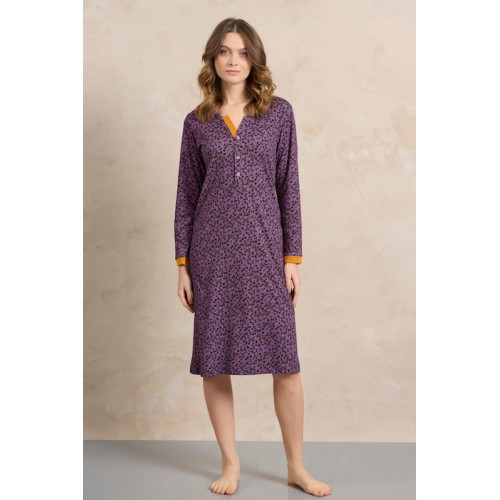 Βαμβακερό Νυχτικό Jeannette 7934